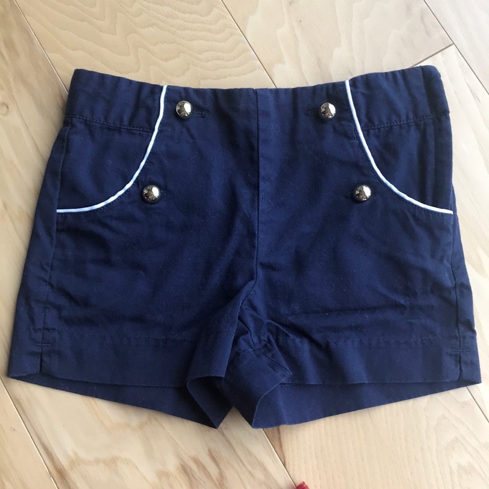 Navy Sailor Shorts
